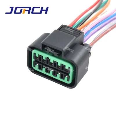 10kolíkový utěsněný zásuvkový černý elektrický vodotěsný konektor automatického kabelového svazku Zástrčka světlometu DJ7103A-2.2-21