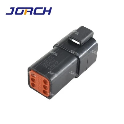 6kolíkový zástrčkový konektor elektrického vodiče Automobilový konektor Vodotěsný Deutsch Autokonektory TE Connectivity DT04-6P-E004