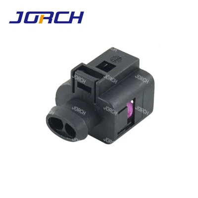 DJ7025A-3.5-21 2 Kolíkové mlhové světlo Automatický konektor kabelového svazku Zásuvka 1J0973722 Konektor automatického klaksonu