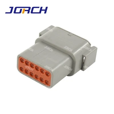 DTM04-12P Deutsch DTM 12kolíkové automatické vodotěsné elektrické zástrčkové konektory s vylepšeným těsněním